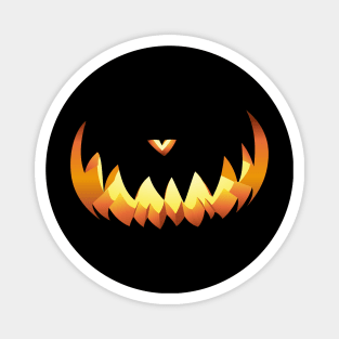 Kürbismund für Halloween 5 Magnet